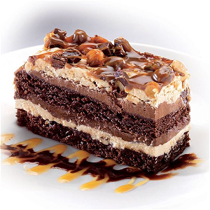 Chocolate peanut butter stack (2 persoons stuk)